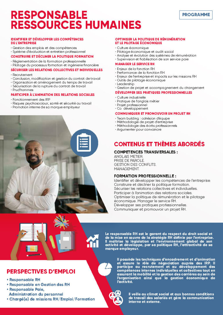 Quelle formation pour gérer les ressources humaines