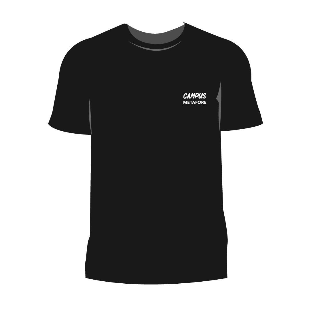 1 t-shirt noir